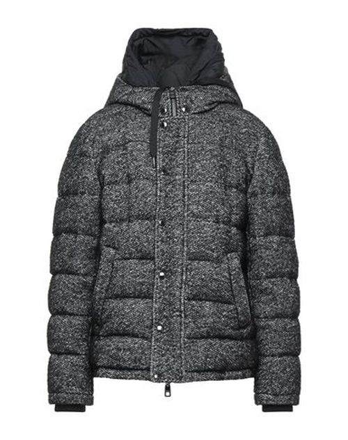 Man Puffer Black Size 46 Virgin Wool, Silk, Polyamide, Mohair wool, Alpaca wool