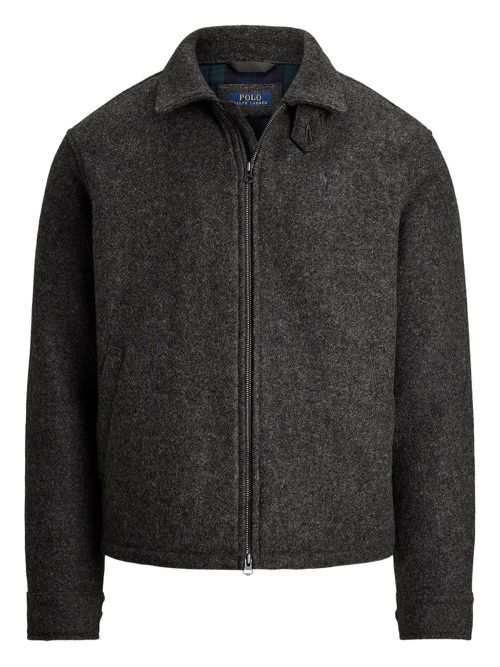Collar-zip jacket - Grey