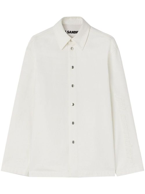 Jil Sander Fashion Men's Organic Cotton Denim Shirt