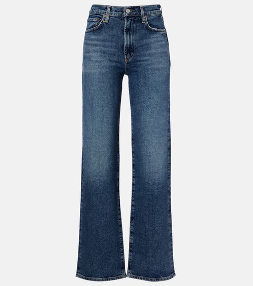 Harper mid-rise straight jeans