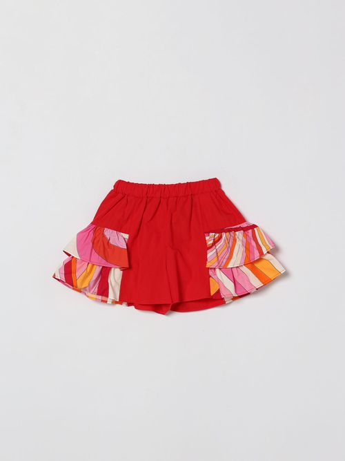 Shorts Kids color Red