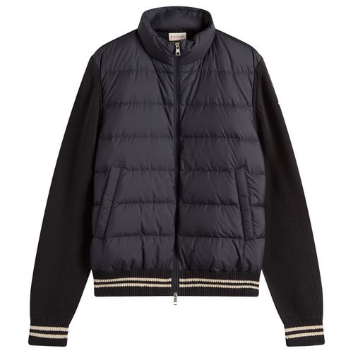 Men's Hybrid Zip Through Jacket Navy