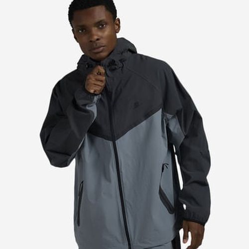Men's Tech Woven Full-Zip Jacket in Grey