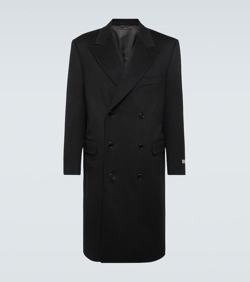 Wool and cashmere overcoat
