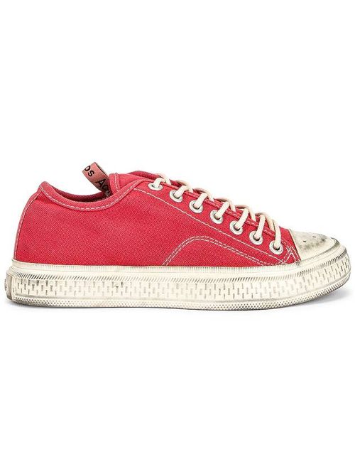 Canvas lace-up sneakers - Black