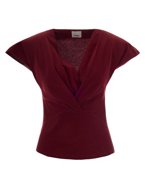 Nadrine Blouse — Red