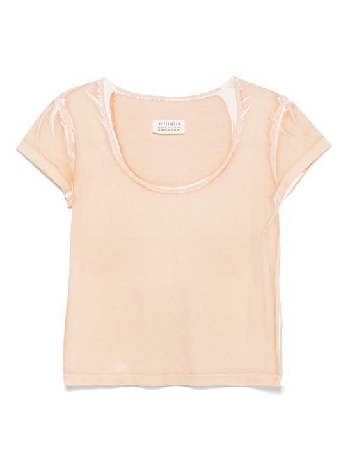 Maison Martin Margiela Pre-Owned 2010s cotton T-shirt - Neutrals