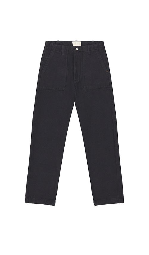Far afield pantalón con trabillas en color azul marino 34 también