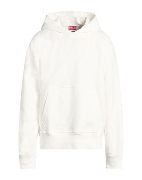 Man Sweatshirt White Size M Cotton
