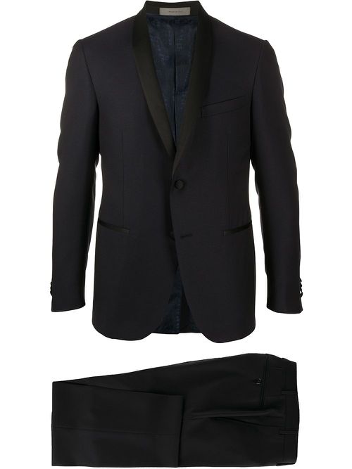 Slim-fit two piece dinner suit - Blue