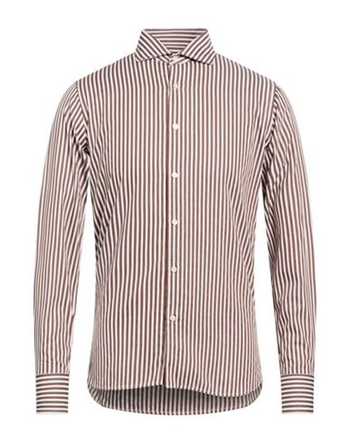 Man Shirt Brown Size 15 ½ Cotton