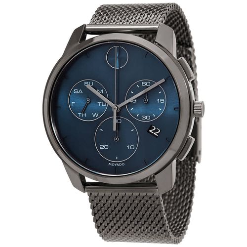 BOLD Thin Chronograph Quartz Blue Dial Mens Watch 3600721