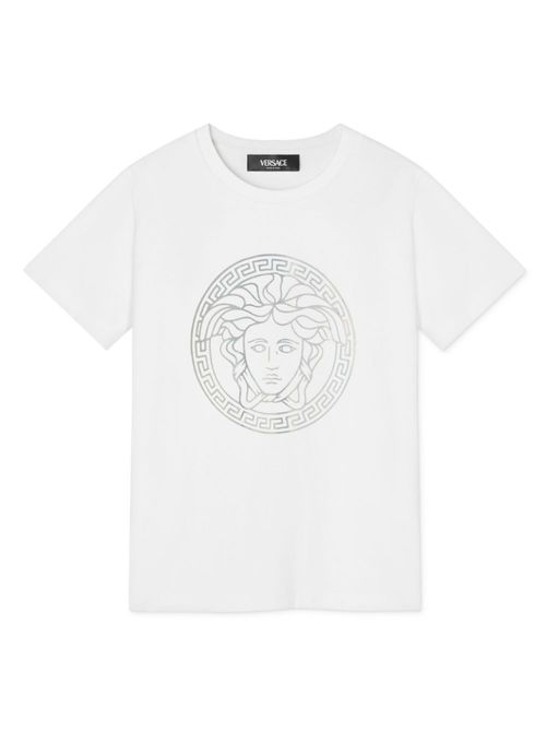 Medusa Head-print T-shirt - White