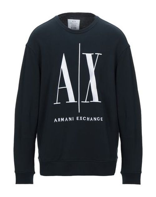 Man Sweatshirt Midnight blue Size S Cotton