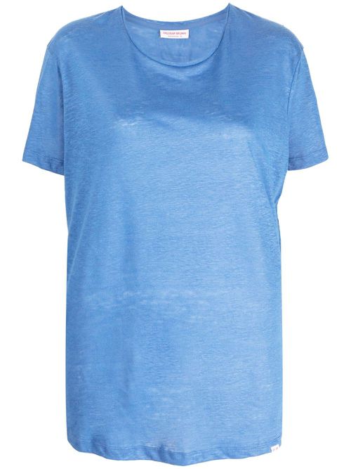 OB-T linen T-shirt - Blue