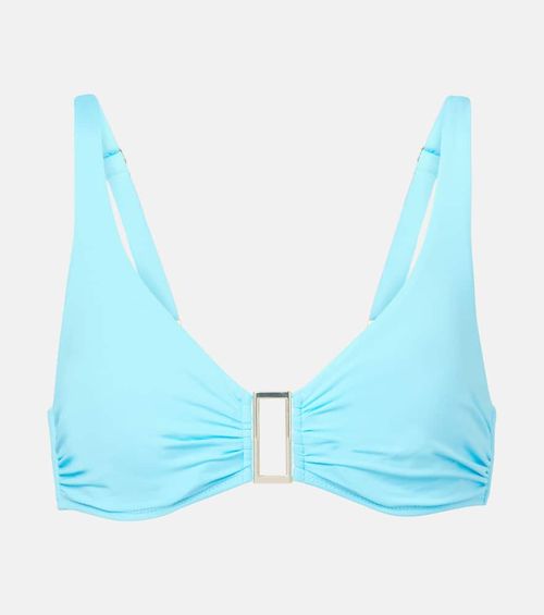 Bel Air embellished bikini top