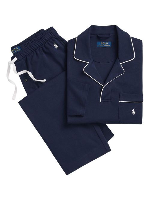 Cotton pajama set - Blue