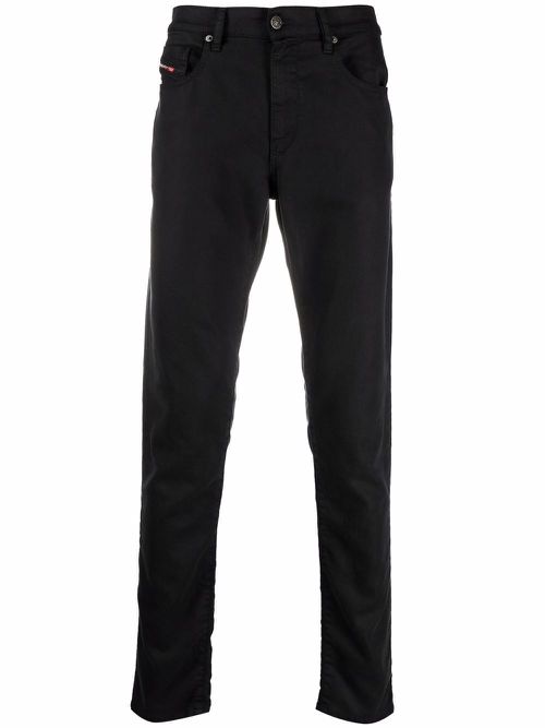 D-Strukt slim-cut stretch jeans - Black