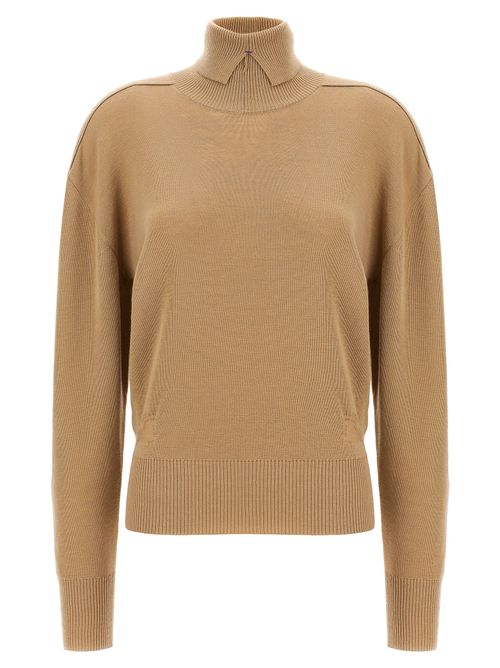 Wool Turtleneck Turtleneck — Beige