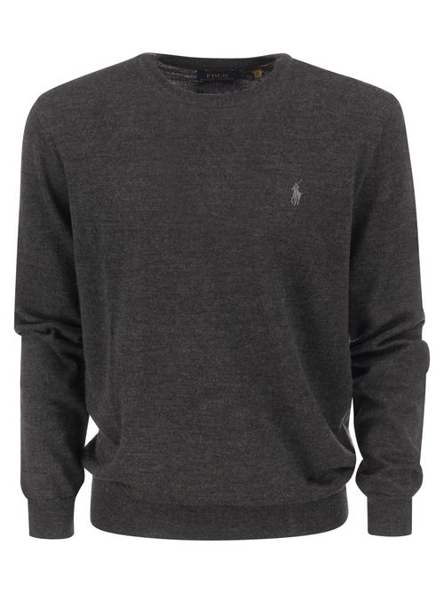 Crew-neck Wool Sweater
