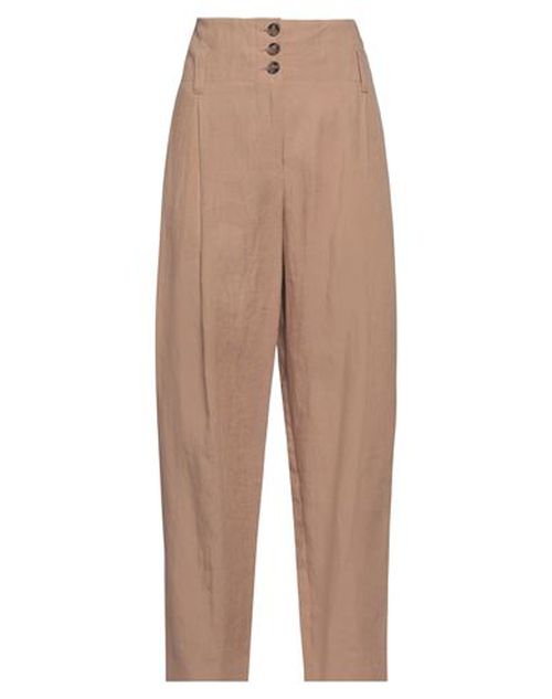 Woman Pants Khaki Size 4 Linen