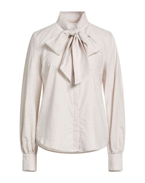Woman Shirt Light grey Size 6 Cotton