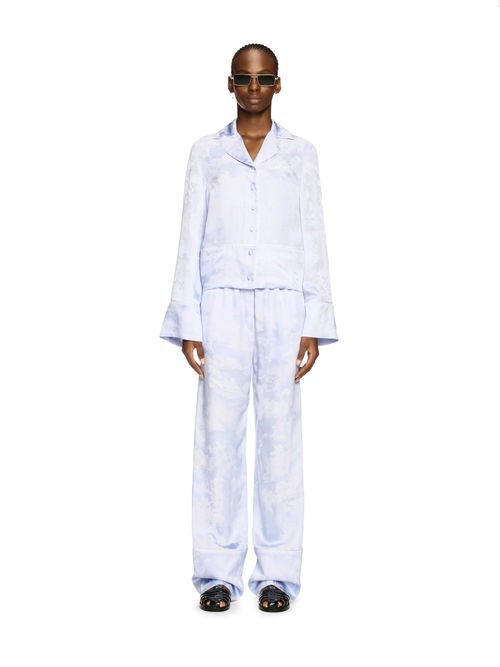 Fresco Jacq Vi Pajama Pants Serenity-whi