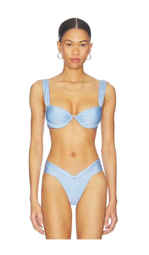 FAE Havana Top in Baby Blue. - M also in L