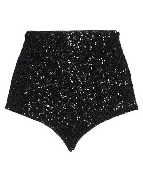 Woman Shorts & Bermuda Shorts Black Size M Polyester