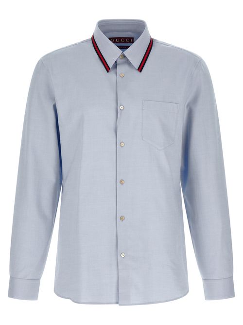Light Blue Regular Solid Shirt