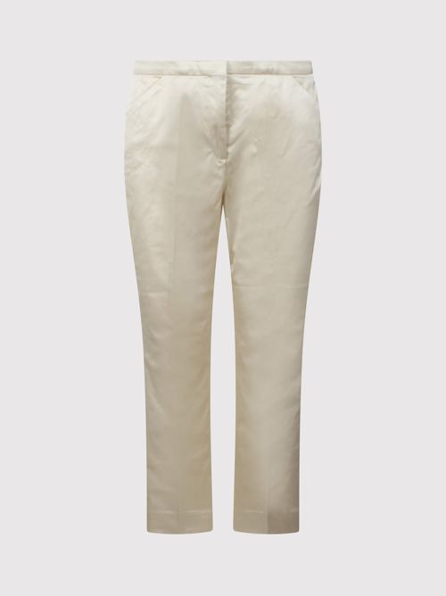 Cropped Straight Trousers