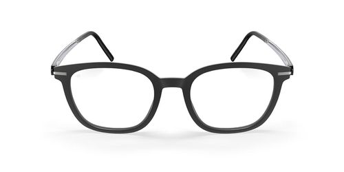 Silhouette Vibrant Horizon Fullrim 2974/75 9060 Men's Eyeglasses Black Size 50 - Blue Light Block Available