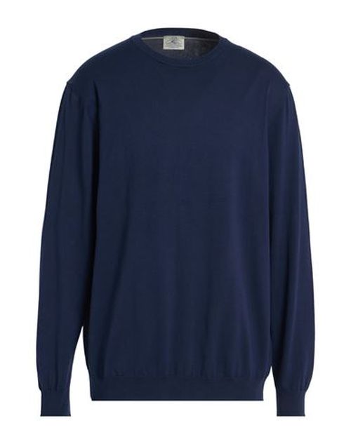 Man Sweater Navy Size 42 Cotton
