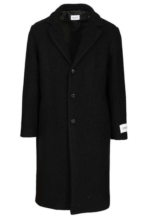 Amish Oversized Single-Breasted Coat