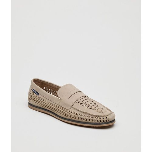 Ben Sherman Miami Mens Stone Loafers - Grey