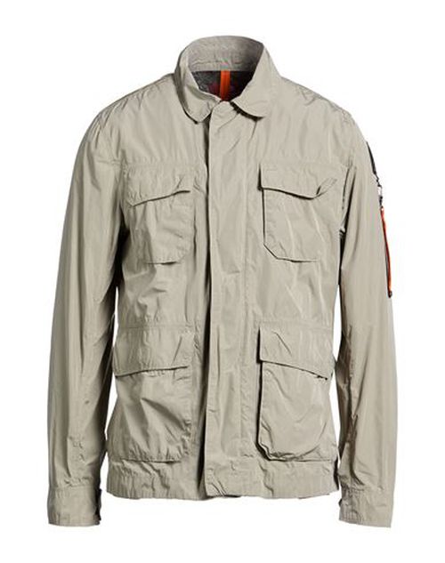 Man Jacket Khaki Size S Polyester