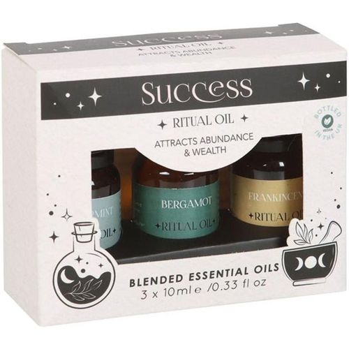 Set of 3 Success Ritual Blended Essential Oils