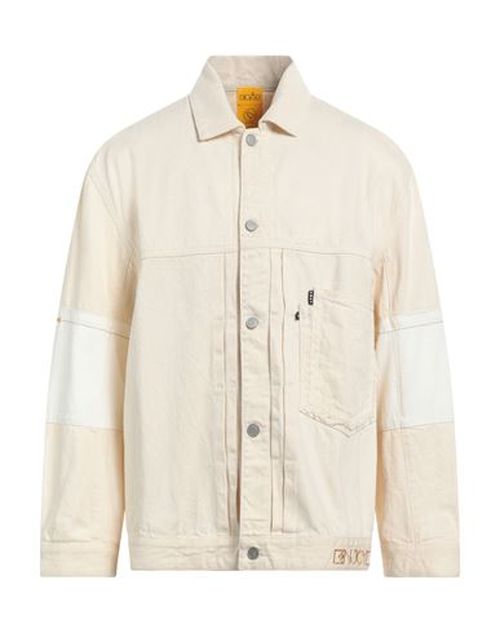 Man Jacket Ivory Size L Cotton