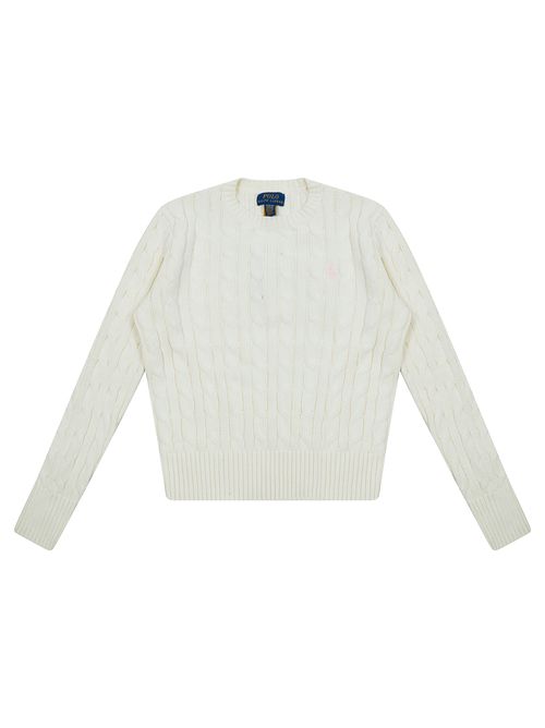 Mini Cable Knit Sweater Pullover