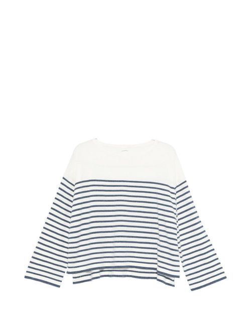 Striped Cotton Sweater