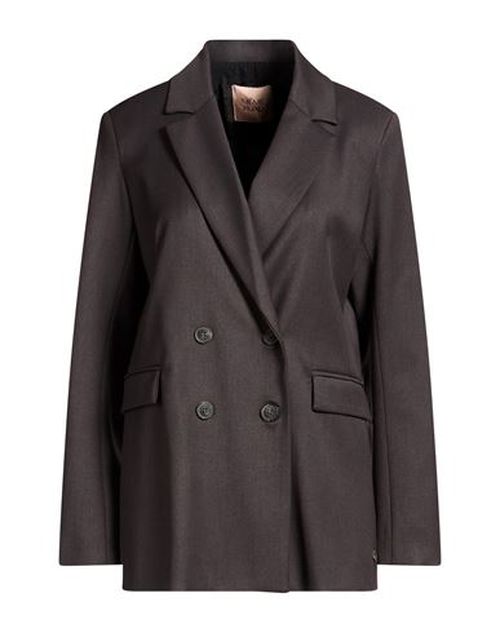 Même Road Woman Blazer Charcoal Size 6 Polyester, Rayon, Elastane