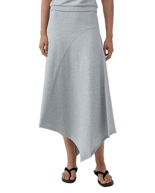 Asymmetric Drape Skirt