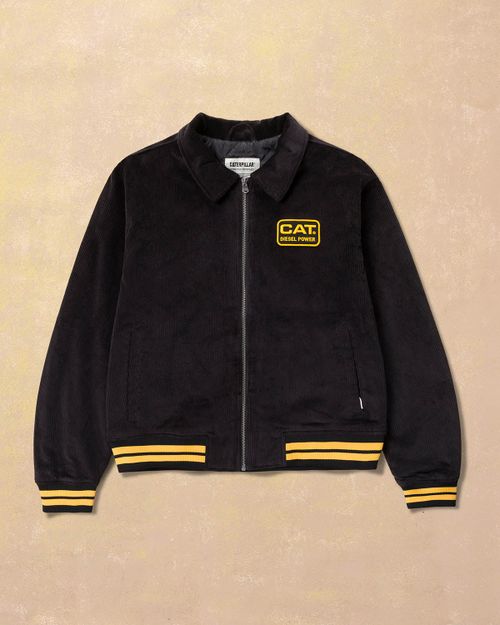 CORDUROY BOMBER JACKET CAT WWR DESIGNED BY AVERY RANCH
