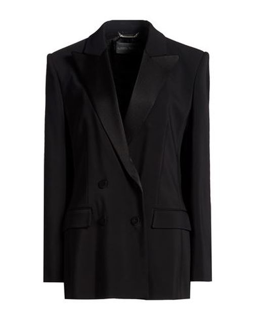 Woman Blazer Black Size 10 Viscose, Elastane