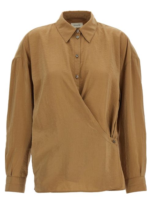 Twisted Shirt — Camel