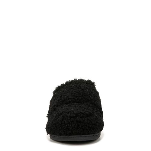 Women's Gemma II Mule Slipper Shoes (Black Fabric)