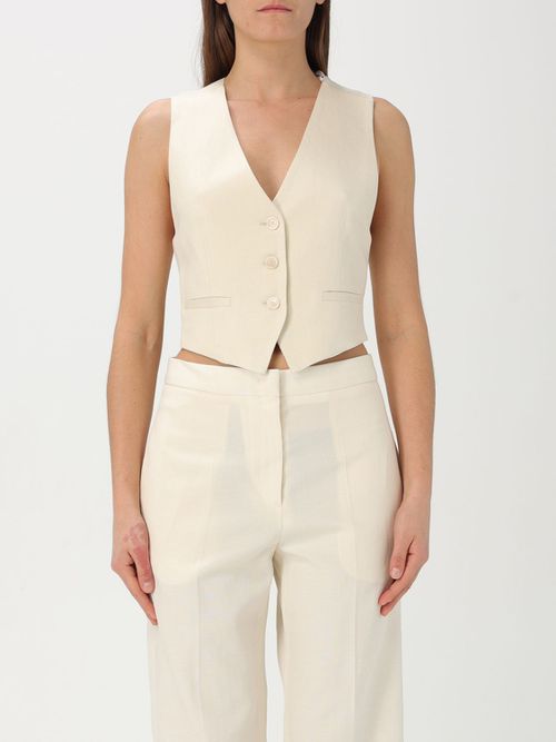 Waistcoat Woman color Milk