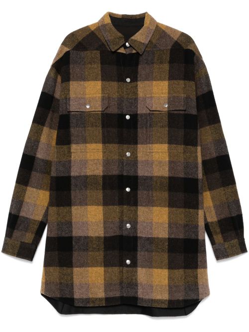 Checked shirt - Brown