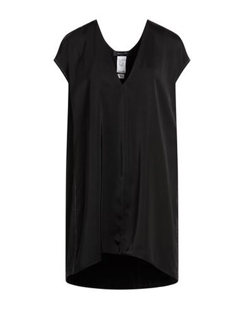 Woman Top Black Size 6 Viscose, Ecobrass