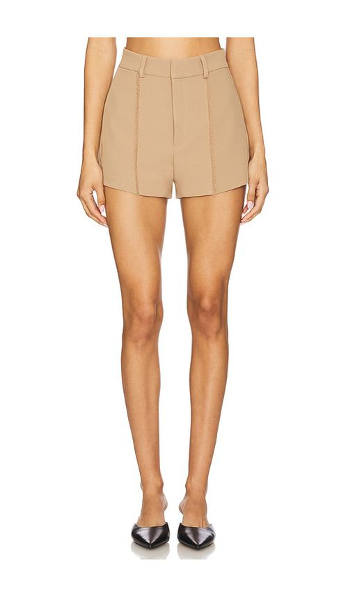NONchalant Label SHORTS MIT UMGESCHLAGENEM SAUM HEDDA in Beige. Größe XL. Also in L, M